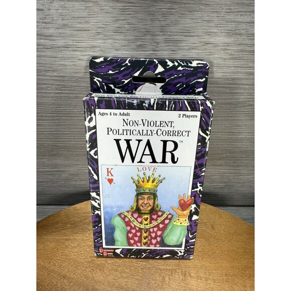 1996 Non-Violent Politcally Correct War Card Game - Picture 1 of 2